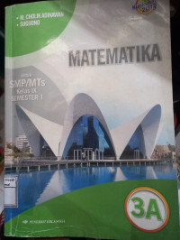 Image of Matematika 3A : Untuk kelas IX Semester 1  K13