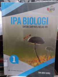 Image of IPA BIOLOGI : Untuk SMP/MTS Kelas VII (rev)