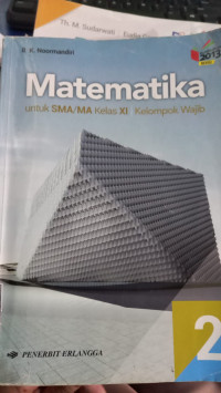 Image of Matematika untuk SMA/MA kelas XI | kelompok wajib