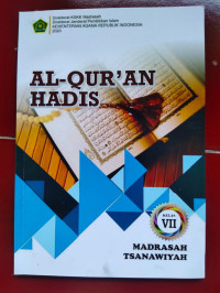Image of Al-Qur'an Hadis MTs Kelas VII