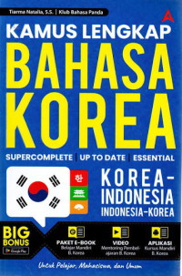Image of Kamus lengkap bahasa korea