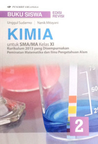 Image of KIMIA untuk SMA/MA kelas XI K13 yg disempurnakan p...