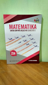 Image of Matematika 2A : untuk SMP/MTS kelas VIII semester 1