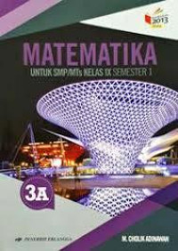 Image of Matematika : Untuk SMP/MTS Kelas IX Semester 1