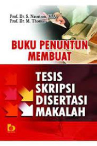 Image of tesis Skripsi disertai Makalah