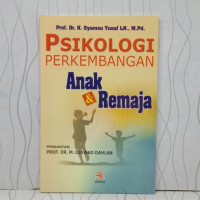 Image of Psikologi Perkembangan Anak dan Remaja